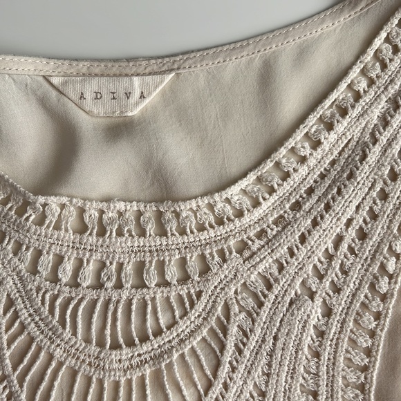 Adiva crocheted top with camisole Cream/ivory - Picture 12 of 12